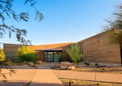 Modern Luxury Architecture in Paradise Valley Arizona.