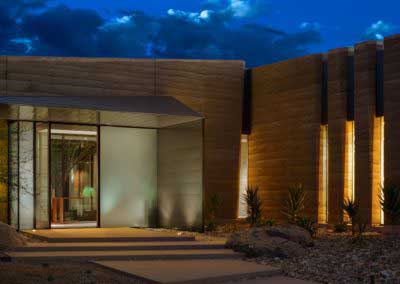 Contemporary Modern Architecture in Paradise Valley, Arizona.