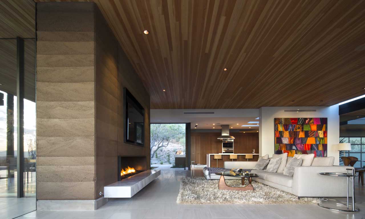 Rammed Earth Modern