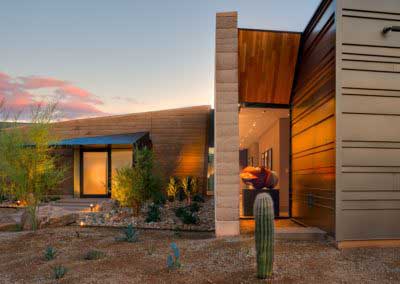 Modern Luxury Architecture in Paradise Valley Arizona.
