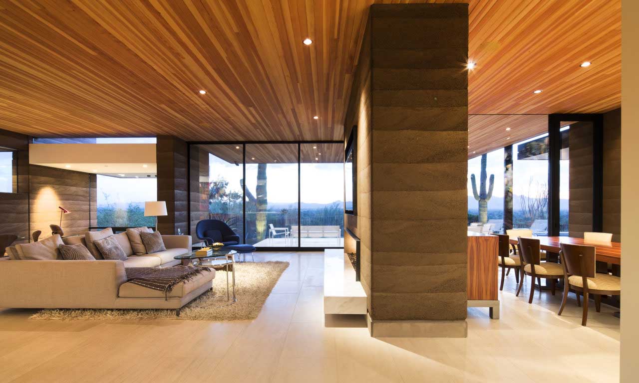 Rammed Earth Modern