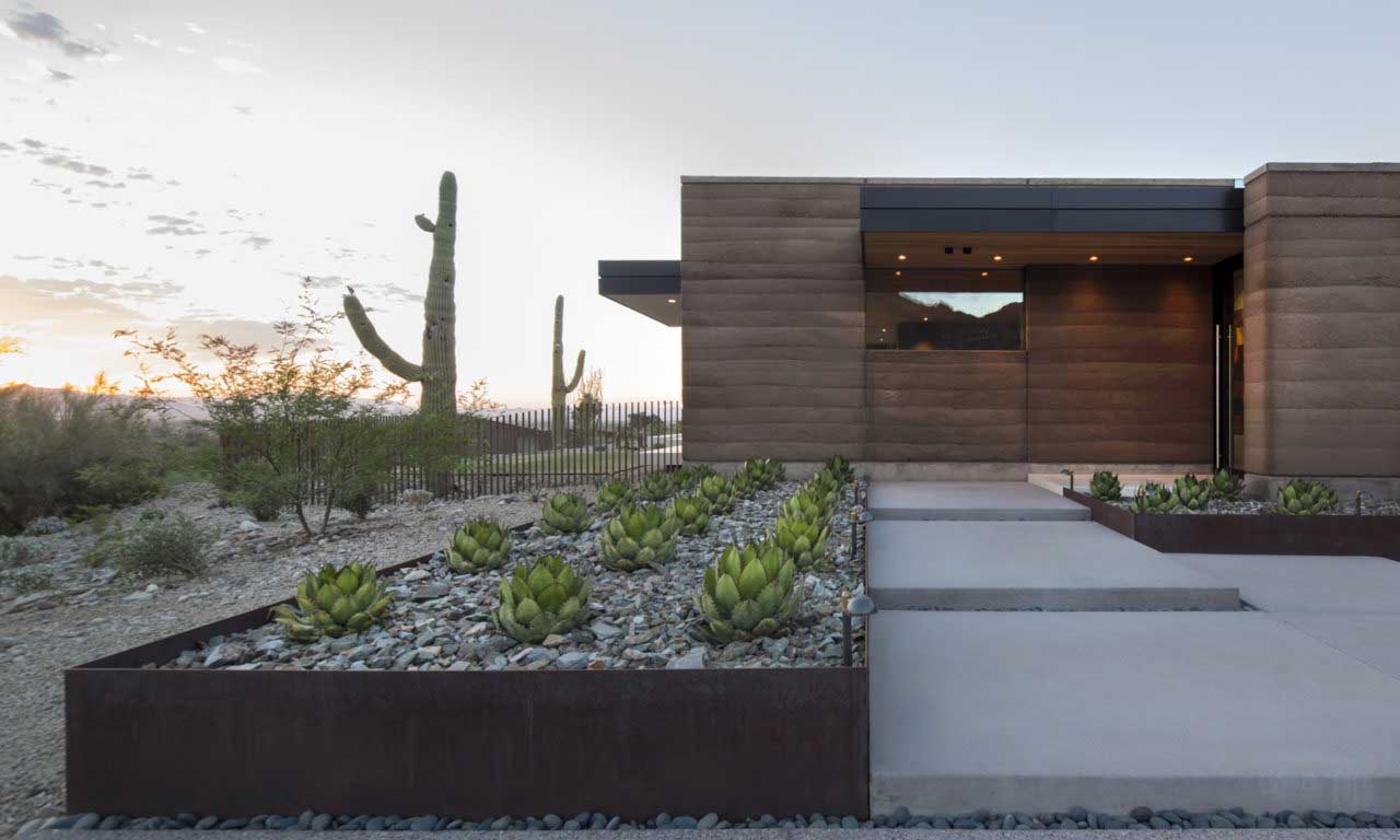 Rammed Earth Modern