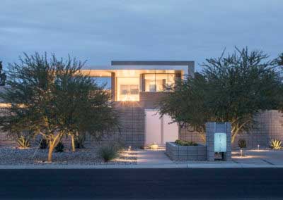 Contemporary Modern home in Scottsdale Arizona. Custom Home, designed by Architect Brent Kendle