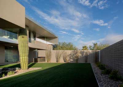 Contemporary Modern home in Scottsdale Arizona. This is a Custom home designed by Architect Brent Kendle.