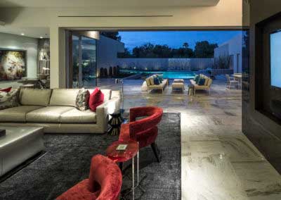 Contemporary Modern home in Scottsdale Arizona. This is a Custom home designed by Architect Brent Kendle.