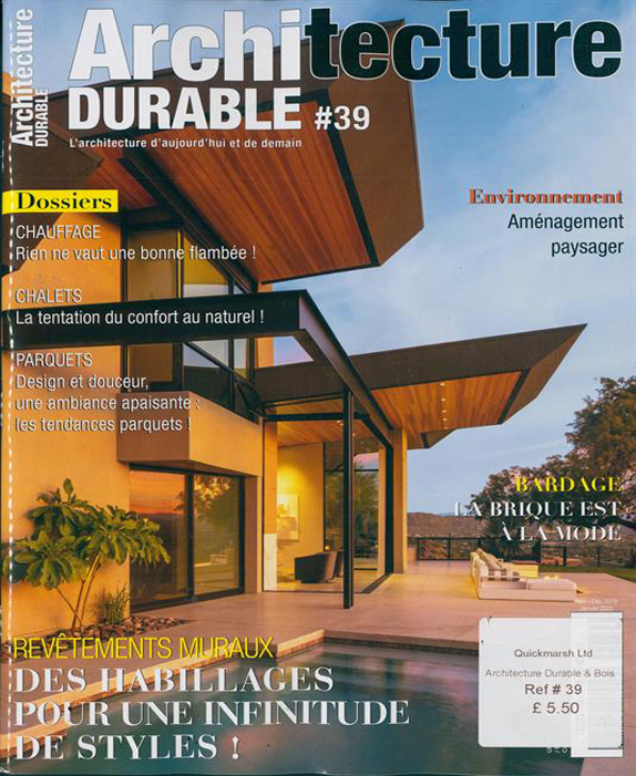 Architecture Durable - Issue 39 cover