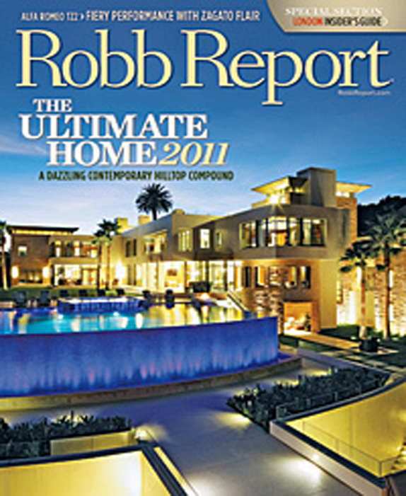 Exceptional Properties, Robb Report - May June 2011 cover
