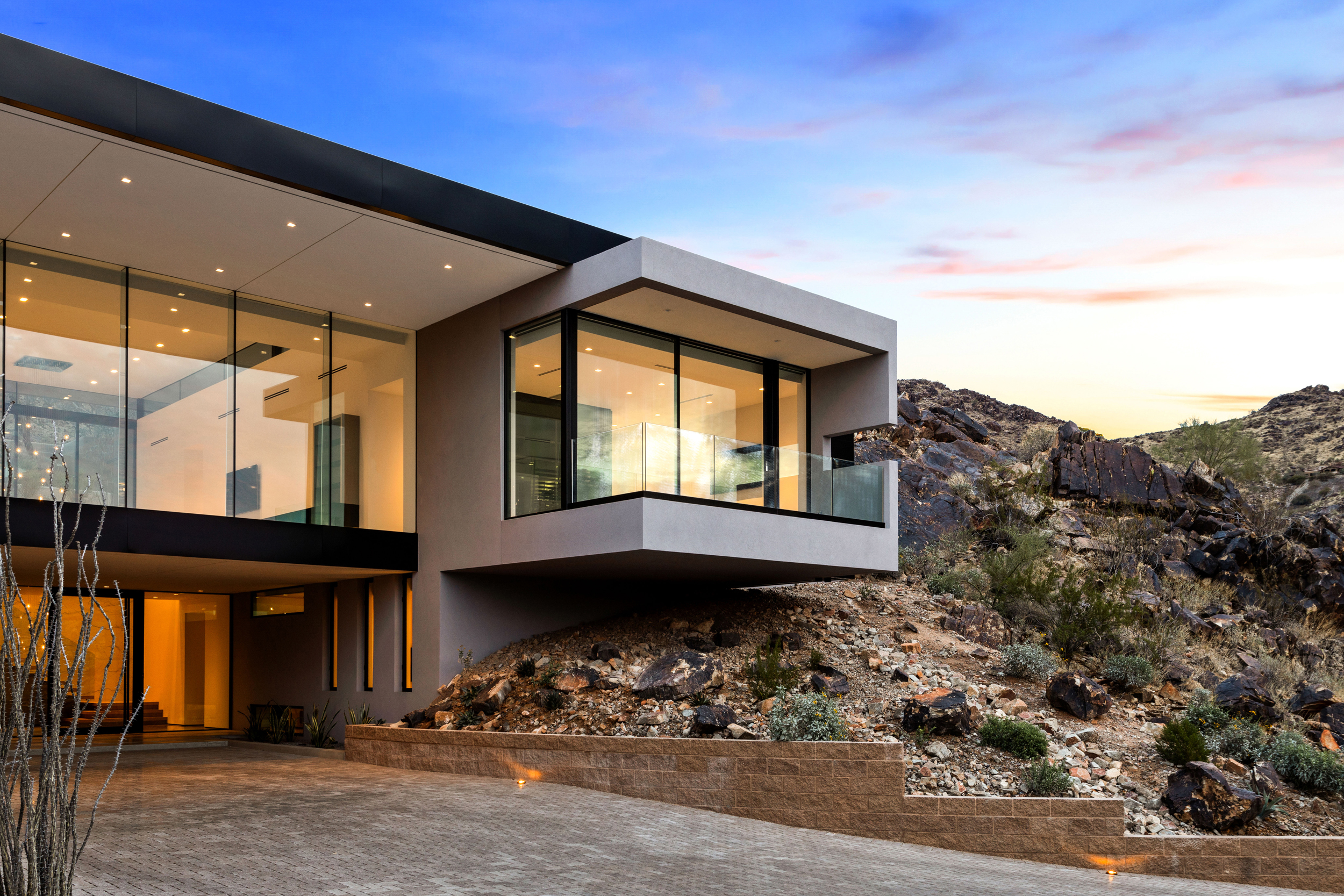 Desert Jewel residence entry view