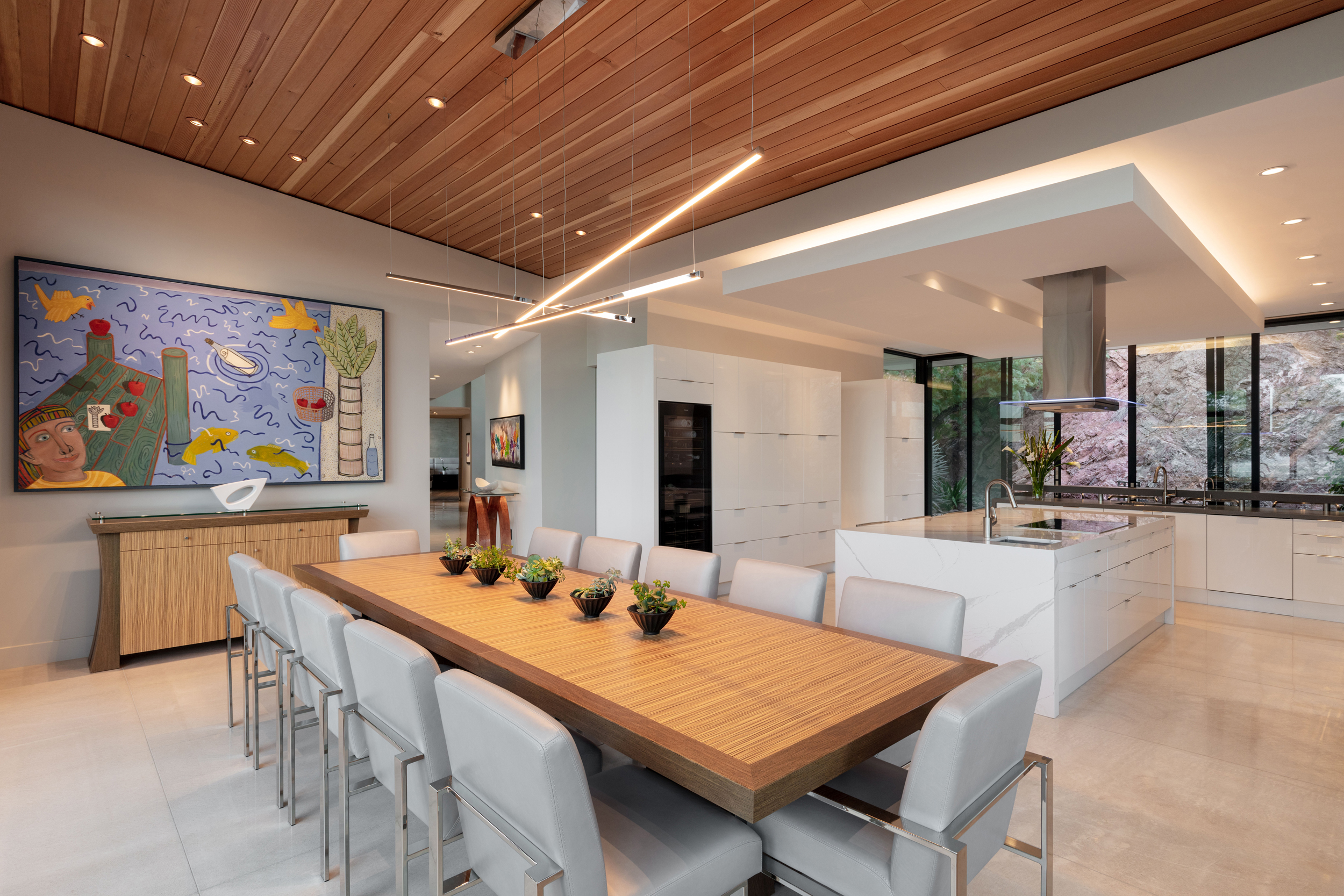 Cholla Vista - Camelback Mountain Custom Modern Contemporary Hillside Home - Architect Kendle Design Collaborative (13) Cholla Vista - Camelback Mountain Custom Modern Contemporary Hillside Home - Architect Kendle Design Collaborative