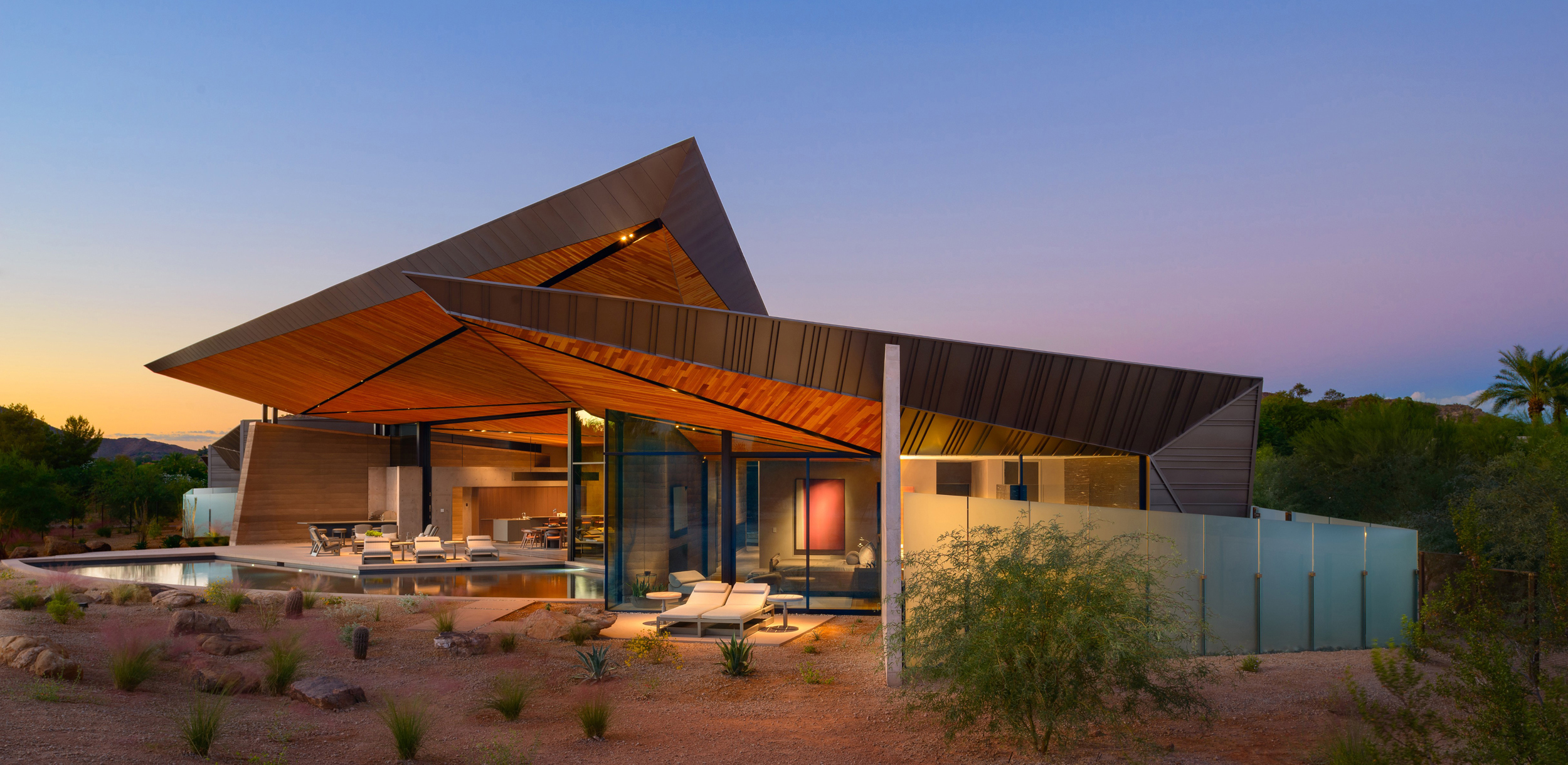 Dancing Light - Custom Modern Luxury Home in Paradise Valley, Arizona Dancing Light - Custom Modern Luxury Home in Paradise Valley, Arizona