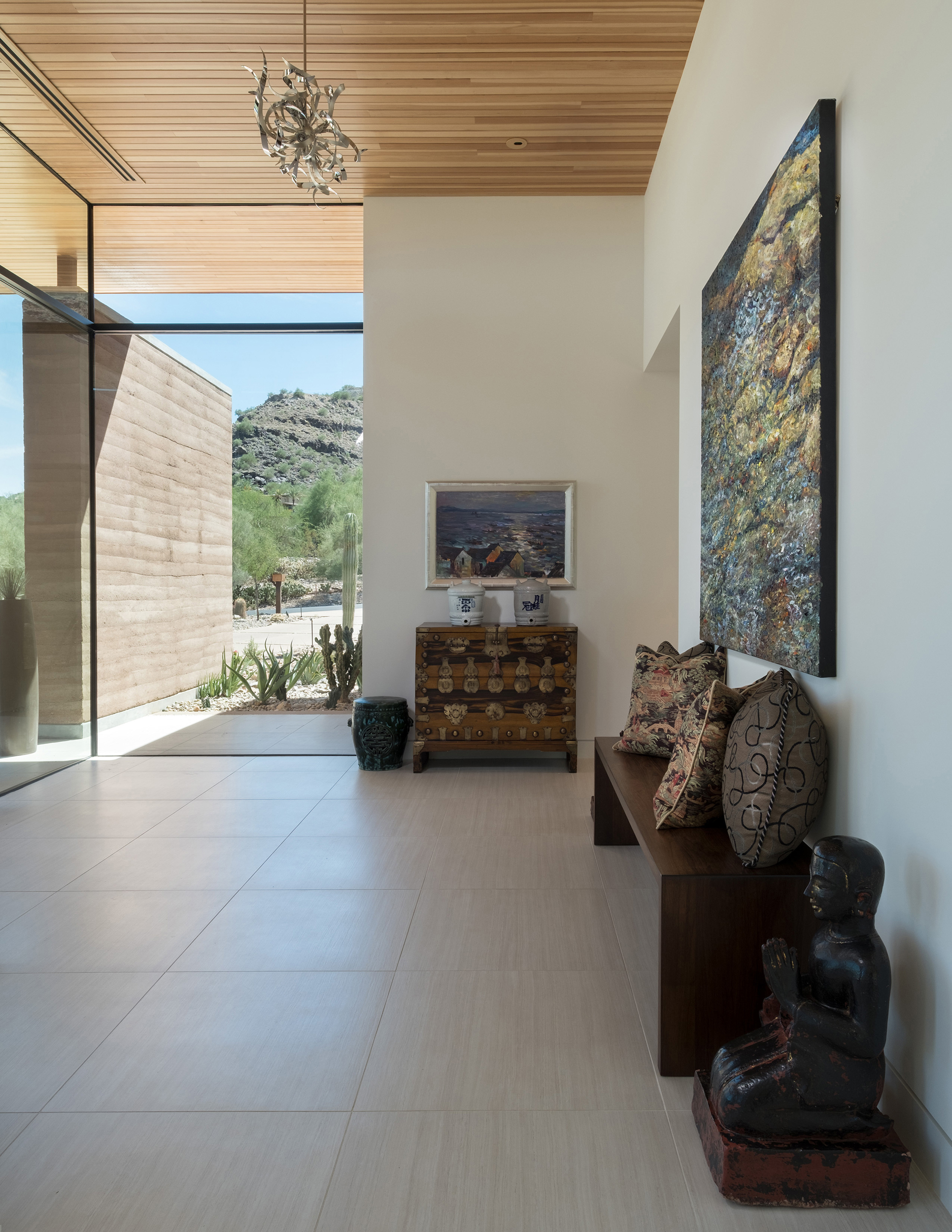 Desert Wash_Modern Custom Home_Paradise Valley_Rammed Earth_Contemporary_Kendle Design Collaborative (33) Desert Wash - Modern Custom Home in Paradise Valley