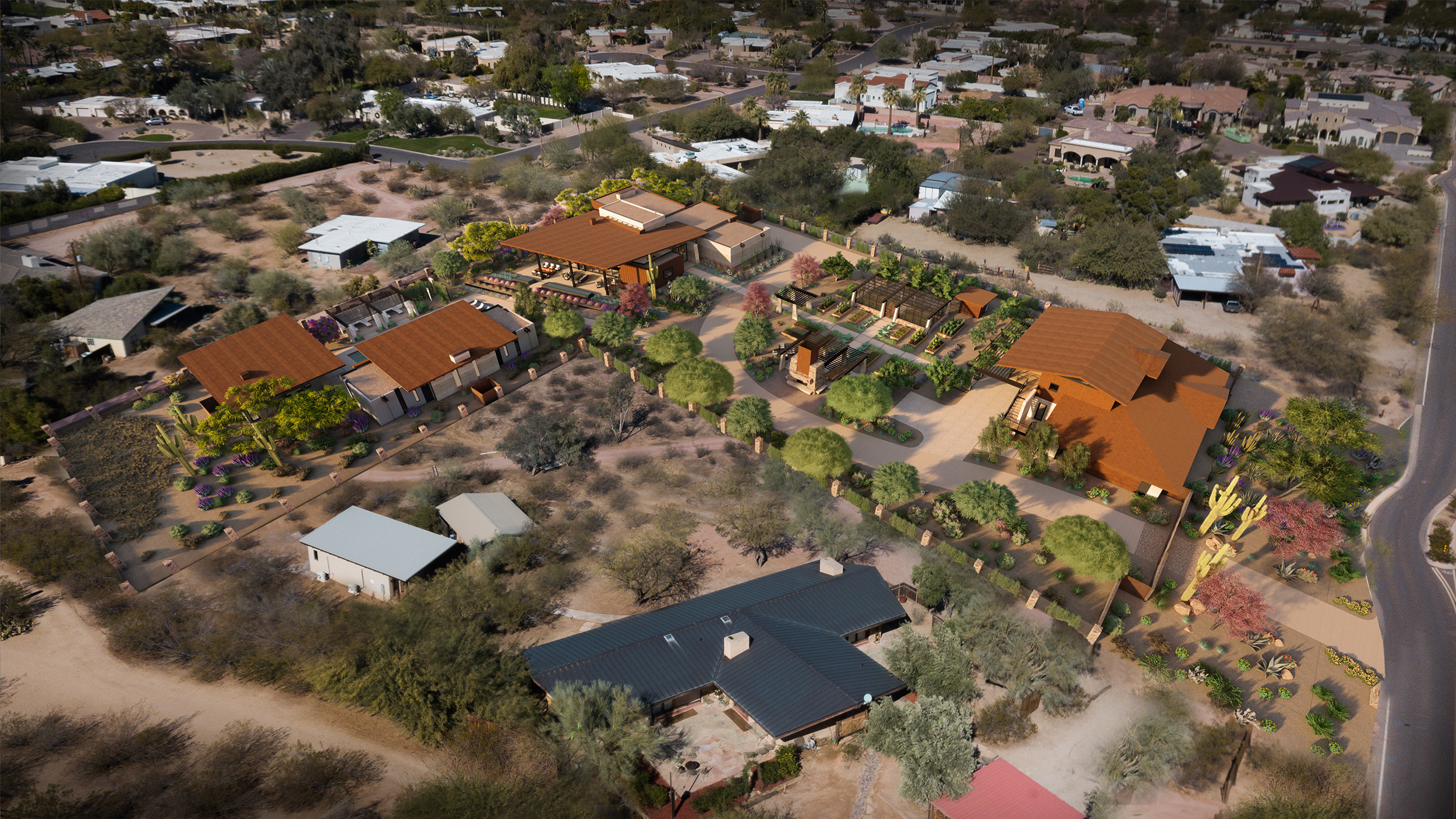 Cattle Track Compound_Scottsdale Modern_Architect_Kendle Design (5)