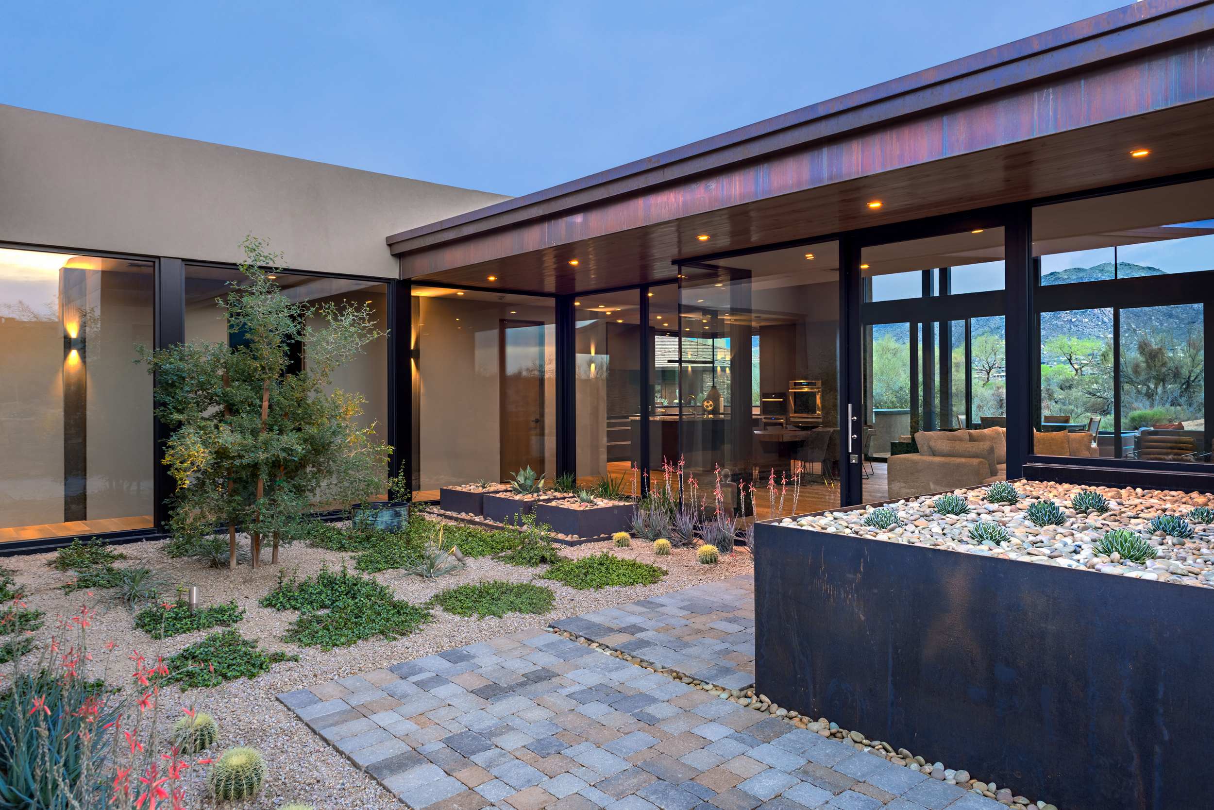 Painted Sky_Desert Mountain_Scottsdale_Luxury_Architecture_Modern_Contemporary_Custom Home_Kendle Design Collaborative (14) Birds Nest – Scottsdale Custom Home – Modern Architecture