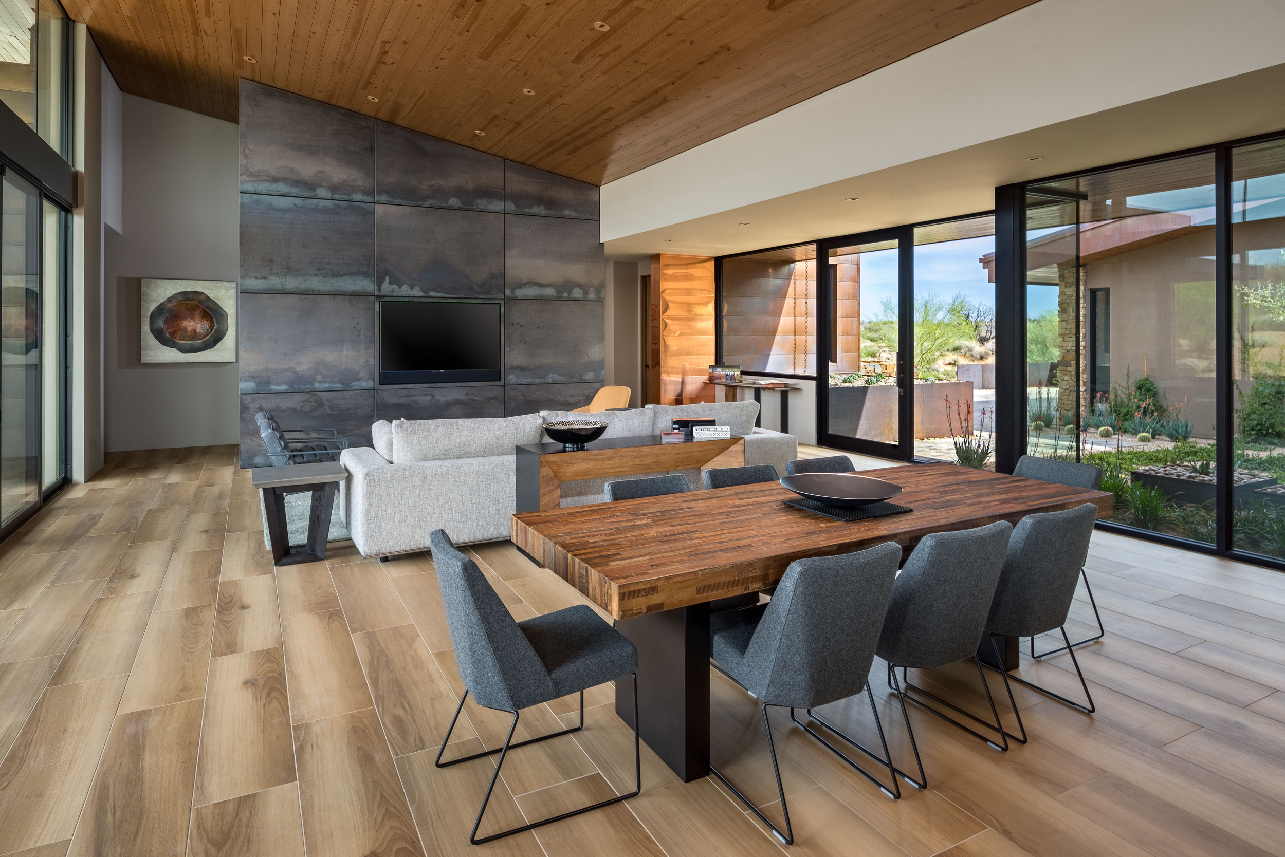 Painted Sky_Desert Mountain_Scottsdale_Luxury_Architecture_Modern_Contemporary_Custom Home_Kendle Design Collaborative (7) Birds Nest – Scottsdale Custom Home – Modern Architecture