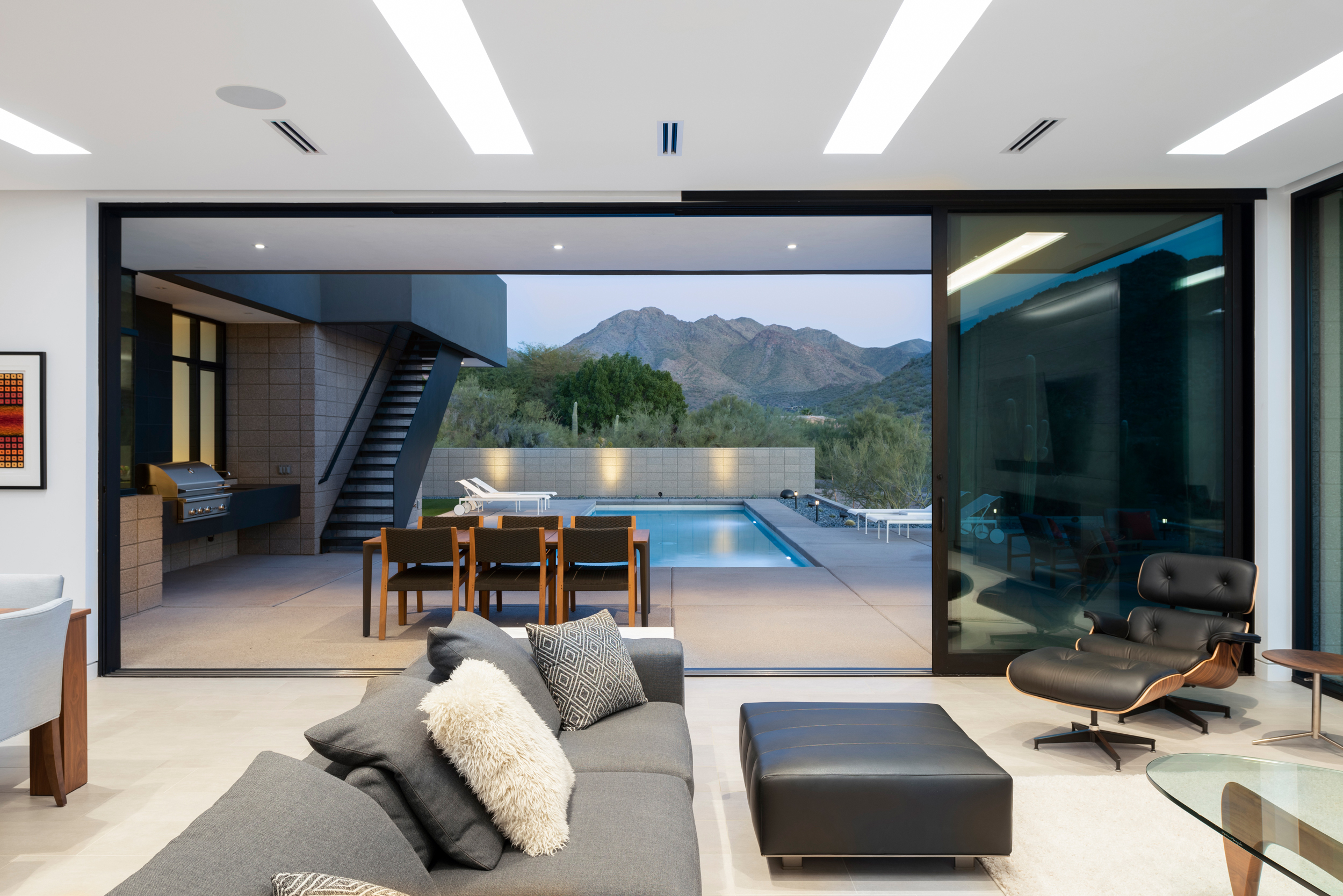 Troon Modern-Home-Contemporary-Scottsdale-Architect-_Kendle Design Collaborative (15) Birds Nest – Scottsdale Custom Home – Modern Architecture
