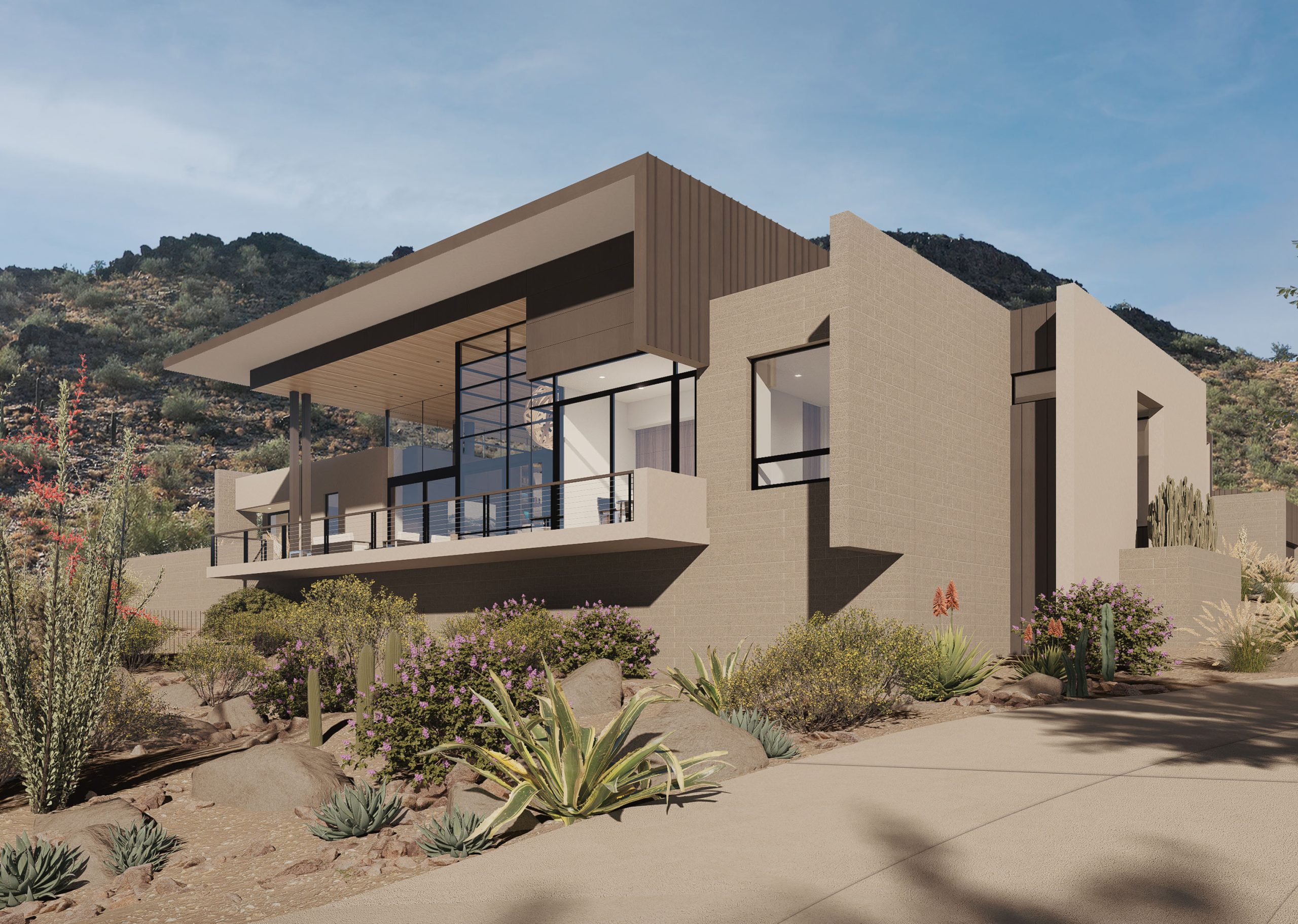 Woodland Birds Nest – Scottsdale Custom Home – Modern Architecture