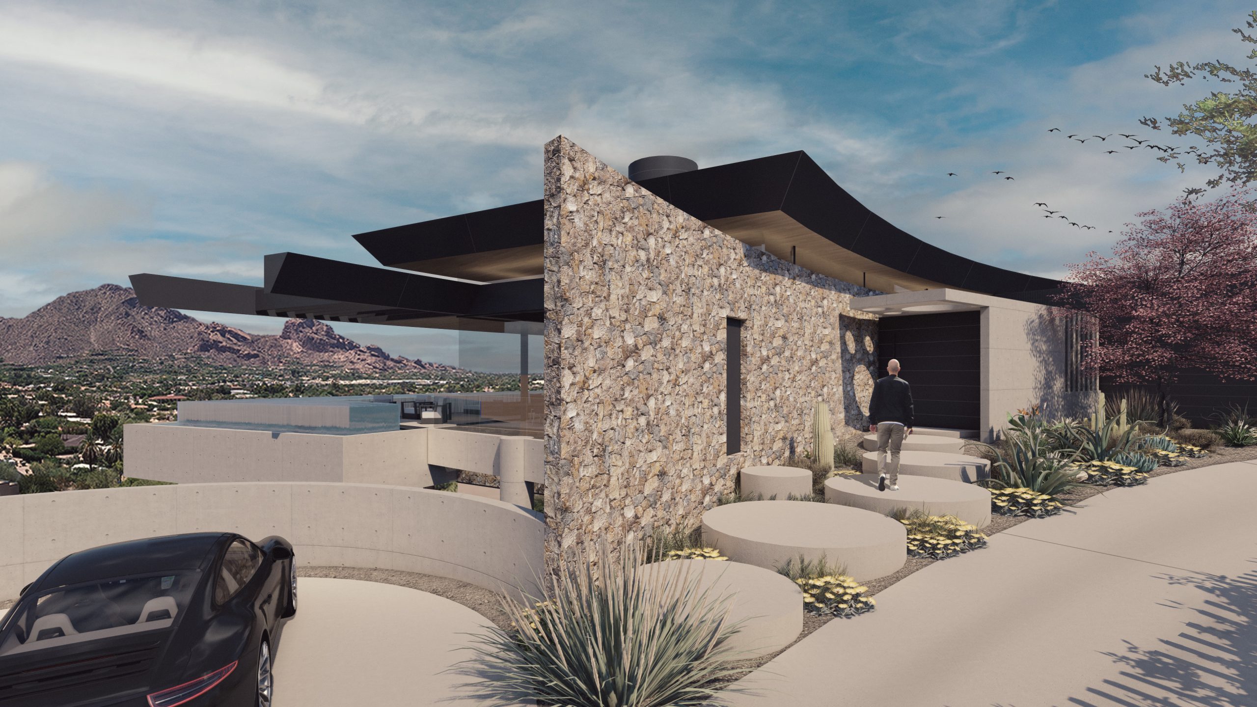 Birds Nest – Scottsdale Custom Home – Modern Architecture