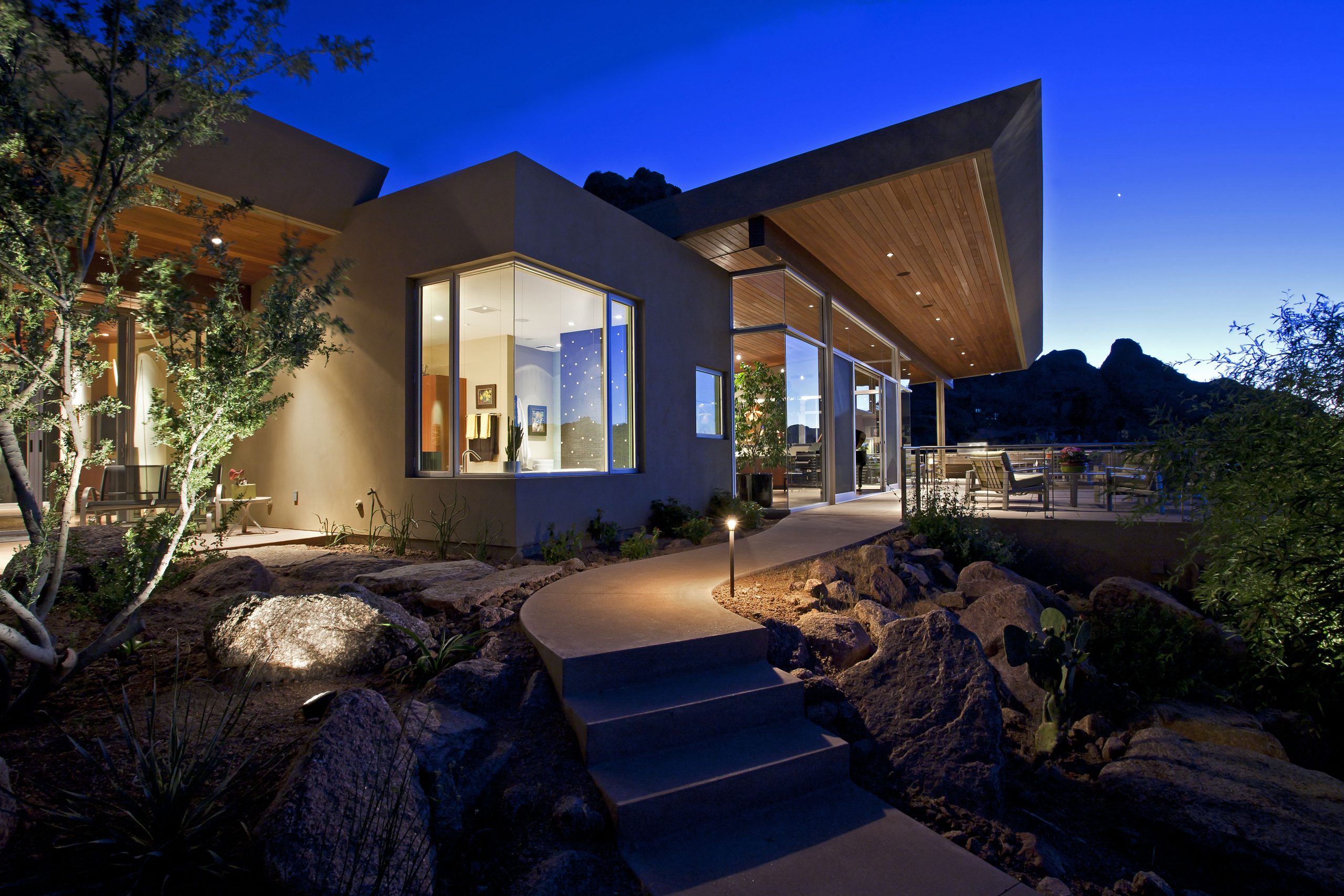 Monks Shadow (4) Birds Nest – Scottsdale Custom Home – Modern Architecture