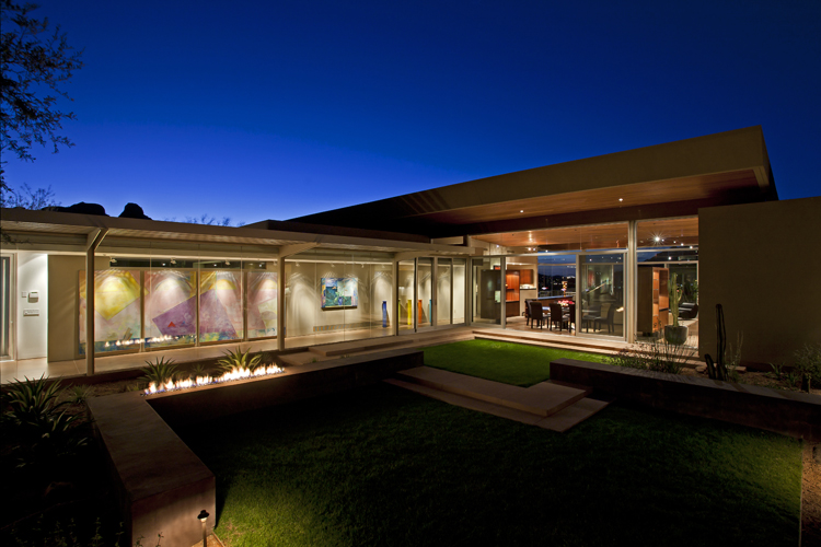 Monks Shadow Birds Nest – Scottsdale Custom Home – Modern Architecture
