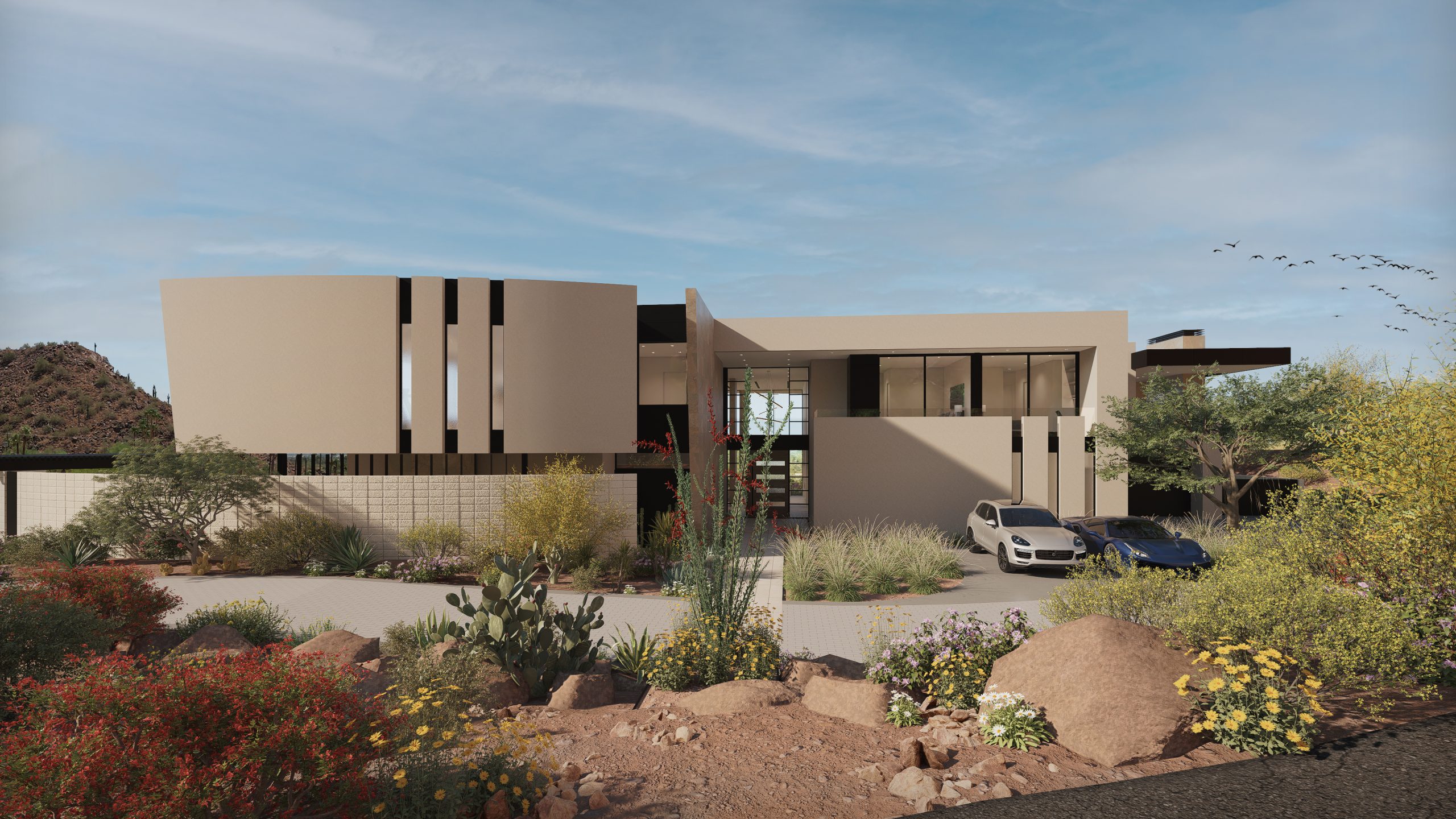 Birds Nest – Scottsdale Custom Home – Modern Architecture