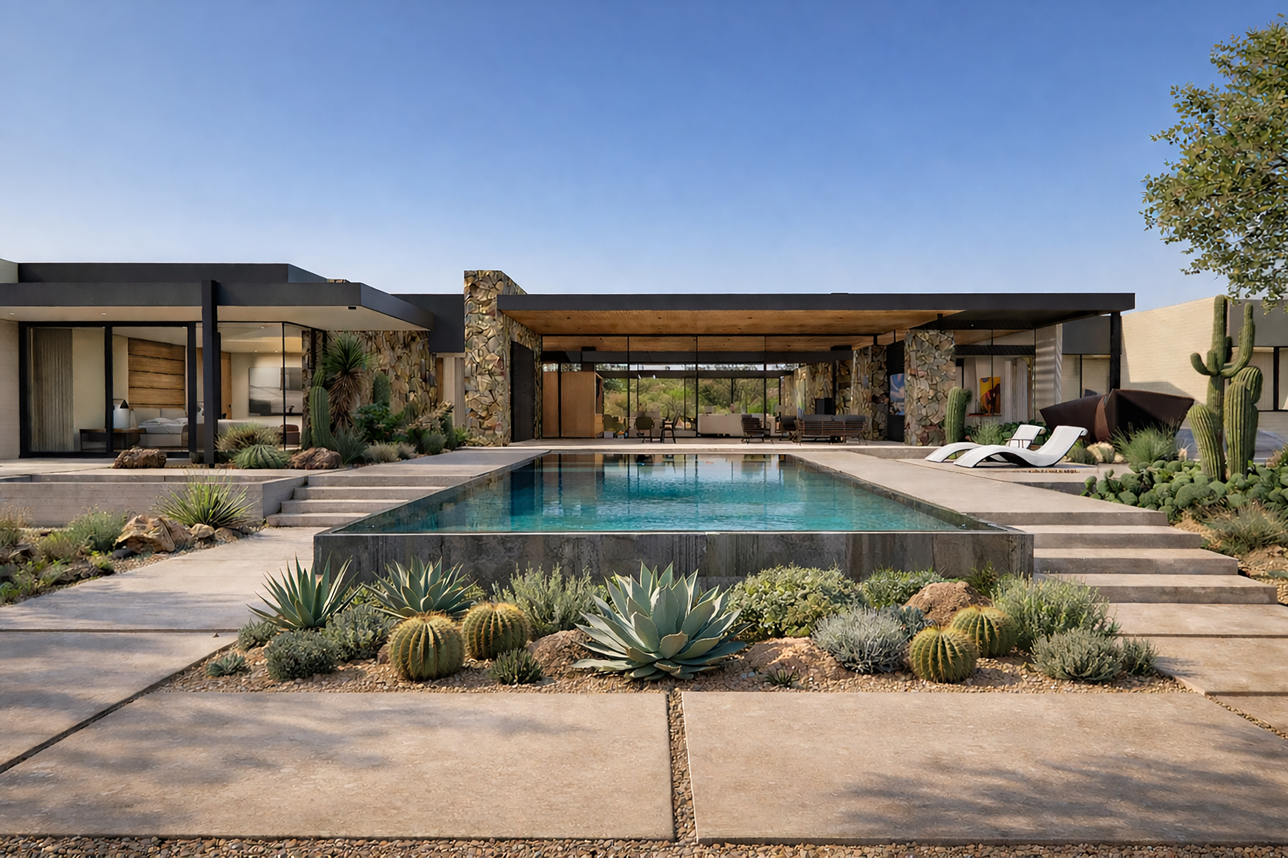 Birds Nest – Scottsdale Custom Home – Modern Architecture